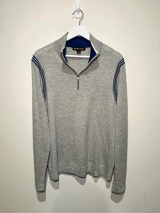 Michael Kors Other - Michael Kors Men'Small Quarter Zip Sweater Gray Small Like New
